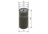 BOSCH Oljefilter 0 451 103 249