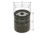 BOSCH Oljefilter 0 451 103 298