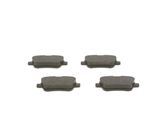 BOSCH Комплект тормозных колодок, дисковый тормоз 0 986 495 348