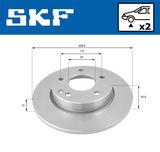 SKF Jarrulevy VKBD 80396 S2