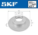 SKF Jarrulevy VKBD 90372 S2
