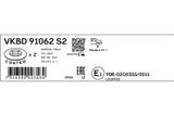 SKF Jarrulevy VKBD 91062 S2