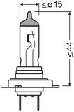 ams-OSRAM Glödlampa, fjärrstrålkastare 64210NBS