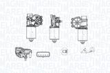 MAGNETI MARELLI Двигатель стеклоочистителя 064379100010
