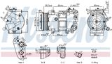 NISSENS Kompressor,kliimaseade 891109