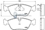 JAPANPARTS Bromsbeläggssats, skivbroms PA0327JM