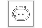 KAVO PARTS Датчик, температура охлаждающей жидкости ECT-5504