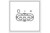 KAVO PARTS Devējs, Spiediens ieplūdes traktā EMS-1005