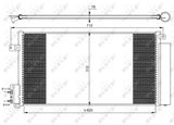 NRF Конденсатор, кондиционер 35750
