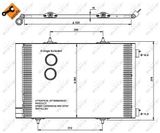 NRF Конденсатор, кондиционер 35779