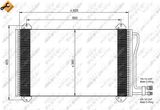 NRF Конденсатор, кондиционер 35811