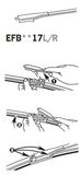 TRICO Klaasipuhastaja EFB4817L