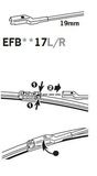 TRICO Klaasipuhastaja EFB4817L