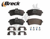 BRECK Комплект тормозных колодок, дисковый тормоз 25163 00 553 00