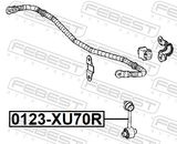 FEBEST Otsavarras, stabilisaator 0123-XU70R