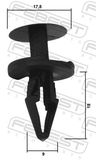 FEBEST Moldings/aizsarguzlika 88570-153