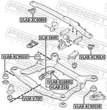 FEBEST Motormontering VLM-S80R