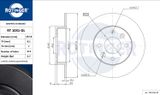 ROTINGER Тормозной диск RT 1031-GL