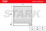 Stark Filtrs, Salona telpas gaiss SKIF-0170440