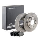 RIDEX Pidurikomplekt,ketaspidur 3405B0372
