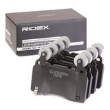 RIDEX Bremžu uzliku kompl., Disku bremzes 402B1168
