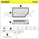 RIDEX Воздушный фильтр 8A0415