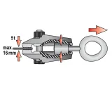 YATO Pienikitainen vetopuristin 5 t YT-2542