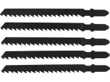 YATO T-Vartiset Pistosahanterät Puulle, 6 TPI, 5 kpl YT-3403