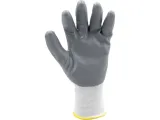 YATO Työkäsineet, Öljynkestävät, Valkoiset, 10'' YT-7474