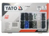 YATO Fiati Polstriklambrite Komplekt, 308 tk YT-06654