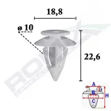 ROMIX Moldings/aizsarguzlika C70584
