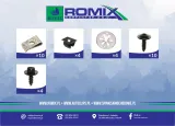 ROMIX Kinnituselement, mootorikate 90204