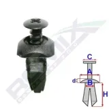 ROMIX Keretüüblite komplekt B22156