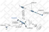 STELLOX Подвеска, рычаг независимой подвески колеса 87-73030-SX