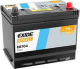 EXIDE Käivitusaku EB704
