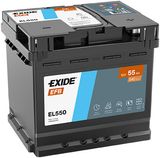 EXIDE starterio akumuliatorius EL550