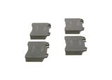 BOSCH Комплект тормозных колодок, дисковый тормоз 0 986 460 966