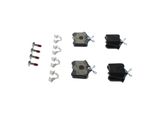 BOSCH Комплект тормозных колодок, дисковый тормоз 0 986 494 596