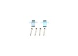 BOSCH Комплектующие, колодки дискового тормоза 1 987 474 007