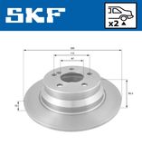 SKF Тормозной диск VKBD 90072 S2