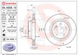 BREMBO Тормозной диск 09.A358.10