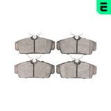 OPTIMAL Комплект тормозных колодок, дисковый тормоз 10328