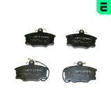OPTIMAL Комплект тормозных колодок, дисковый тормоз 9547