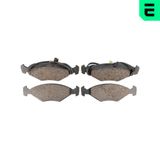 OPTIMAL Комплект тормозных колодок, дисковый тормоз 9582