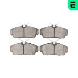 OPTIMAL Комплект тормозных колодок, дисковый тормоз BP-10328