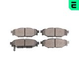 OPTIMAL Комплект тормозных колодок, дисковый тормоз BP-12563