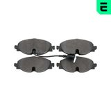 OPTIMAL Комплект тормозных колодок, дисковый тормоз BP-12618