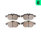 OPTIMAL Комплект тормозных колодок, дисковый тормоз BP-88800