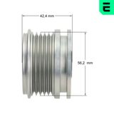 OPTIMAL Frihjulskoppling, generator F5-1010