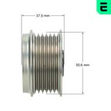 OPTIMAL Frihjulskoppling, generator F5-1015
